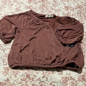 Lucky Brand Mauve Blouse